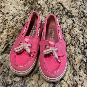 Sperry Toddler girl Pink shoes size 9